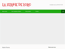 Tablet Screenshot of loro.fr